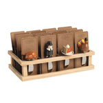 Stainless steel spreaders with hand-painted ceramic figural handle-a pumpkin, turkey, pumpkin pie slice or a pilgrim.