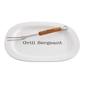 Grill Sergeant Platter Set
