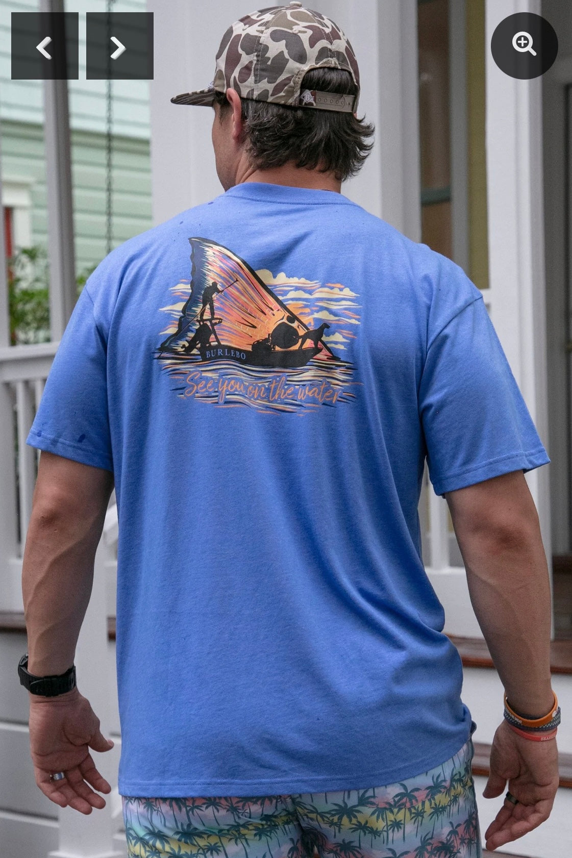 Burlebo's See You on the Water t-shirt